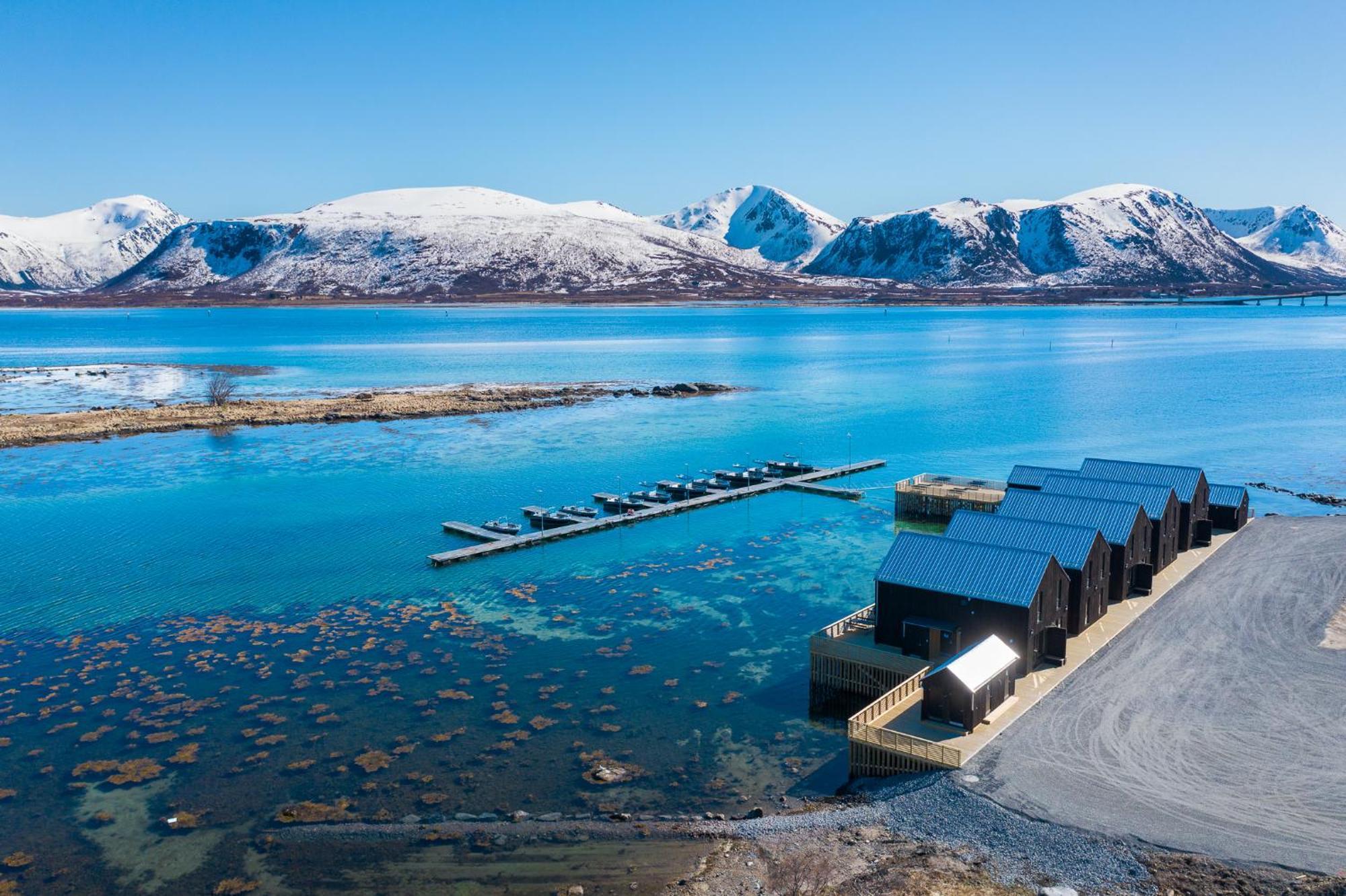 Apartmán Risoyhamn Sjohus As Exteriér fotografie